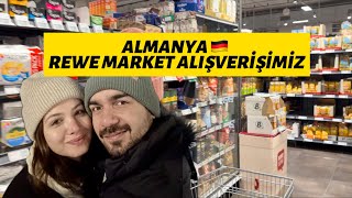 ALMANYA’DA 2024 MARKET FİYATLARI  Rewe Market Alışverişimiz 🇩🇪 [upl. by Dolhenty676]