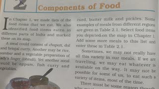 class 6chapter 1components of foodsciencepart 1 Akshita classes 5723 [upl. by Macintosh]