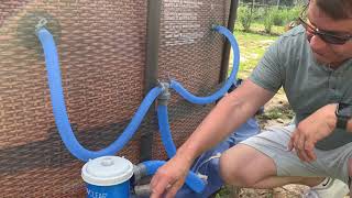 Bestway Pool Filter Pump Installation DIY [upl. by Orji371]