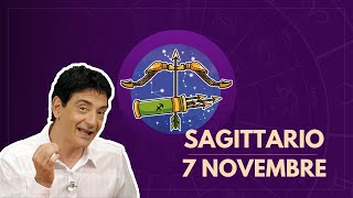 Sagittario ♐️ LOroscopo di Paolo Fox  7 Novembre 2024  Focus sulle finanze [upl. by Dev9]