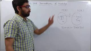 Homomorphism and Isomorphism of modules [upl. by Thorfinn761]