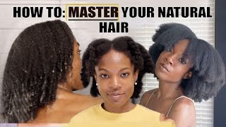 HOW TO CARE FOR NATURAL HAIR FOR BEGINNERS  My Full Natural Hair Regimen [upl. by Avle]