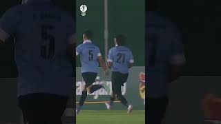 ¡NICOLÁS AZAMBUJA MARCÓ EL PRIMER GOL DE URUGUAY EN LA CONMEBOL SUB15 [upl. by Dewayne]