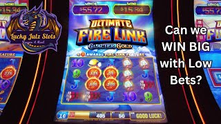 I Won BIG on UFL Glacier Gold Slot Machine with Low BETs [upl. by Guibert474]