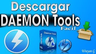 Como Descargar e Instalar DAEMON Tools Para pc Windows 788110  Facil  Español  2018 [upl. by Carlen751]