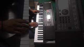 Thandavam Poem Piano Cover  Thandavam Theme  Music  Korg EK50 [upl. by Ayifas544]