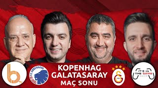 Kopenhag 1  0 Galatasaray Maç Sonu  Bışar Özbey Ahmet Çakar Ümit Özat ve Samet Süner [upl. by Acnairb]