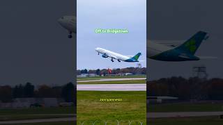 Aer Lingus a330 takeoff 31124 [upl. by Daveda]