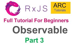 RxJS Tutorial For Beginners 3  Observable [upl. by Ltihcox]