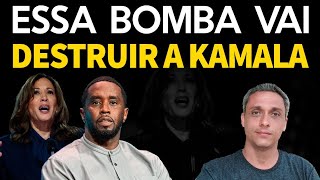 BOMBA na campanha da KAMALA  Internet resgata video do DIDDY apoiando ela [upl. by Lordan224]