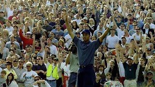 Tiger Woods Top 20 ShotsMoments [upl. by Ialohcin]