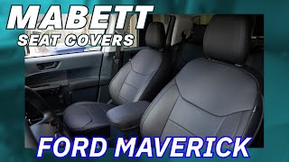 Mabett Seat Covers  Ford Maverick [upl. by Naitsirhc]