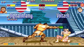 FT5 ssf2xjr1 Digitalinfamy US vs Voltech US Super SF II X ssf2x ssf2 Fightcade Sep 25 [upl. by Paolo506]