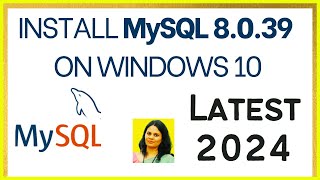 How to Install MySQL 8039 Server amp Workbench on Windows 1011 2024 Update  Install MySQL 8039 [upl. by Lorenza]