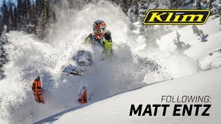 Deep Snow Day with KLIM athlete Matt Entz [upl. by Lemuelah346]