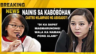 FRANCE CASTRO GINAWANG KATATAWANAN SA TAGLAY NA KABÖBÒHÁNMIGS NOGRALES DINAAN SA TAWA ANG INIS [upl. by Nikoletta381]