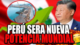 PERU NUEVA POTENCIA MUNDIAL GRACIAS A CHINA  SE INAUGURO EL MEGAPUERTO DE CHANCAY peru chancay [upl. by Auhsuoj887]