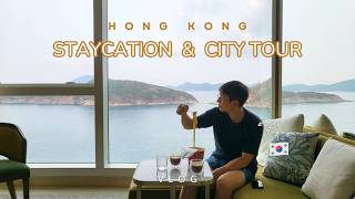 Hongkong City Tour  Staycation  l Travel VLOG [upl. by Kraul]