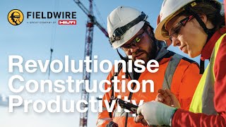 How to Revolutionise Your Construction Companys Productivity with Fieldwire by Hilti [upl. by Hickie168]