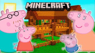 Peppa Pig Family Play Minecraft 99 [upl. by Eema]