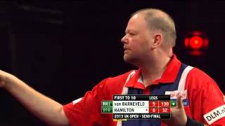 PDC Uk open 2013  Semi Final  Van Barneveld vs Hamilton [upl. by Dustan]