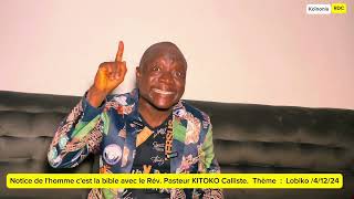 Pasteur KITOKO calliste sur LOBIKO NA YO [upl. by Dolora]