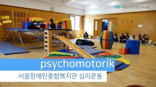 심리운동 교육서울장애인종합복지관 psychomotorik of Seoul Community Rehabilitation Center KOREA [upl. by Diraj]