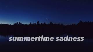 Summertime Sadness slowed and reverb 1 Hour [upl. by Mattah]