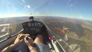 Gliding Introductory Flight  HD Cockpit Experience [upl. by Galan]