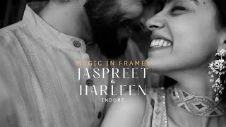 Jaspreet amp Harleen Wedding Trailer  Viral Couple  Magic In Frames [upl. by Tenom]