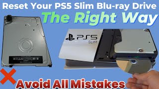 Fix PS5 Slim Disc Drive  Remove Stuck Discs  Remove Foreign Objects Reset your Drive the Right Way [upl. by Oba]