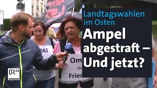 Landtagswahlen im Osten Ampel abgestraft – Und jetzt  Kontrovers  BR24 [upl. by Parcel]