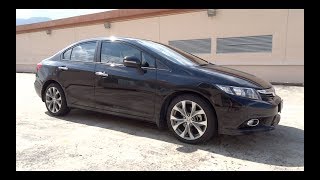 2013 Honda Civic 20 S StartUp and Full Vehicle Tour [upl. by Giulio]