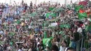 No me falles Real Betis yo nunca te he fallado Canticos afición en la rosaleda 2009 [upl. by Becket]