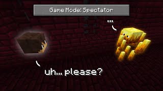 Can You Beat Minecraft Spectator Mode [upl. by Bourne169]