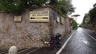 Catacombs of Saint Sebastian via the Ancient Appian Way  in Rome [upl. by Ydnih253]