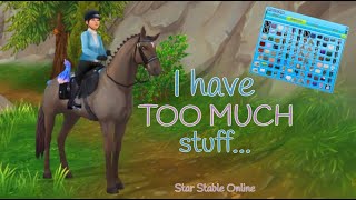 Cleaning my MESSY closet Star Stable Online [upl. by Griselda8]