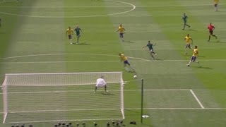 Peralta Shocks Brazil With 1st Minute Mexico Goal  Football  London 2012 Olympics [upl. by Zoltai]