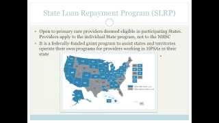 National Health Service Corps Loan Repayment Program webinar [upl. by Dnomar583]