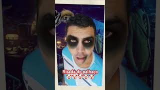 Risada do palhaço youtubecreatorawards halloween hallowmigas humor funny [upl. by Einnig]