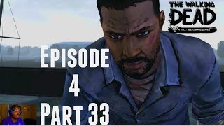 The Walking Dead Game Season 1 Episode 4 Walkthrough Part 33 Around Every Corner PS4 Gameplay [upl. by Wyly]