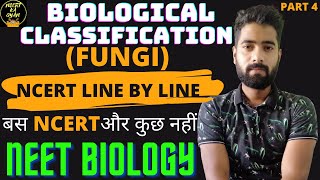 KingdomFungiBiological ClassificationChapter 2 Ncert class 11th biologyNeet Biology [upl. by Ecnerret]