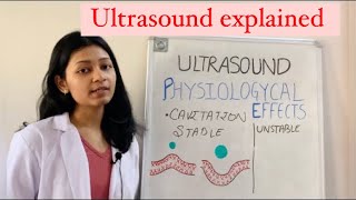 Ultrasound physiotherapy  Physiologicaleffects ThermalmechanicalbiologicalelectrotherapyPART23 [upl. by Elyrrad]