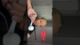 PART 1  Aloe Vera Hair Mask ‼️ 360waves hairmask femalewaver [upl. by Ardnossak928]