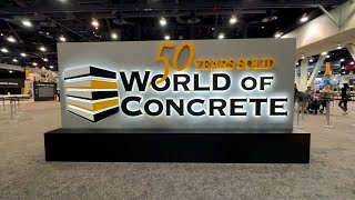 2024 World of Concrete Show in Las Vegas [upl. by Angi]