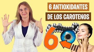 6 BENEFICIOS de los CAROTENOS que te SORPRENDERÁN  Pro vitamina A  Alimentación real saludable [upl. by Symer]