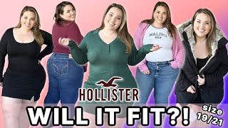 WILL IT FIT Hollister TryOn Haul size 1921  Sarah Rae Vargas [upl. by Haidebez]