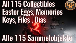 The Evil within 2 Guide  Alle Kapitel  All Chapter  Alle Sammelobjekte  All Collectibles [upl. by Enaasiali]