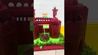 School project on Red fort model using thermcol [upl. by Einnel388]