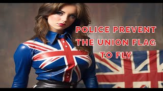 Police stop Union Flag to be flown [upl. by Leirrad]